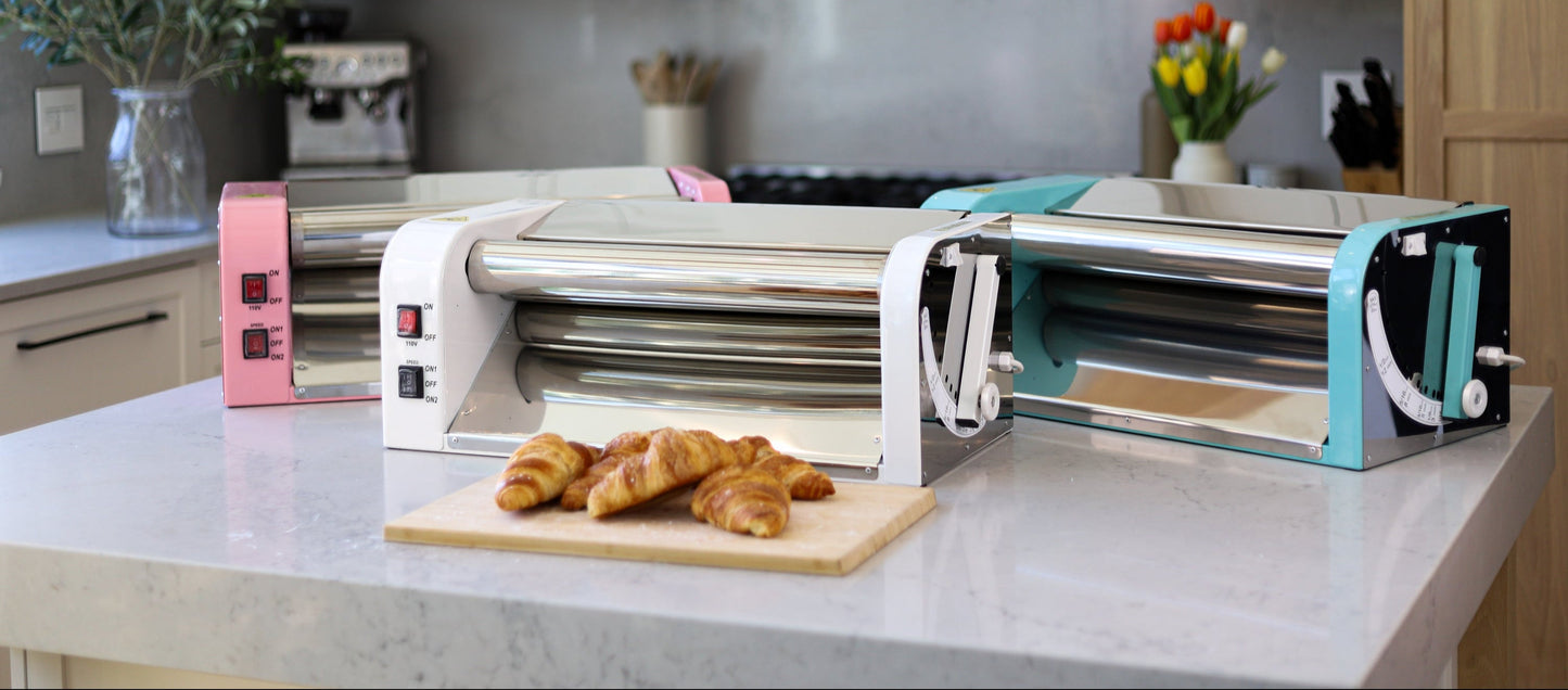 Electric Dough Sheeter – High-Capacity Dough Rolling Machine for Pizza, Pastry, and More – Ideal for Home and Commercial Kitchens