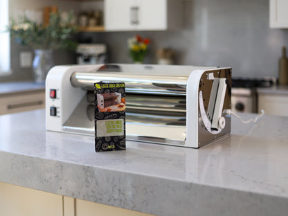 Laminadora de masa eléctrica: máquina para amasar de alta capacidad para pizza, pasteles y más, ideal para cocinas domésticas y comerciales