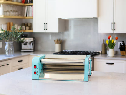 Laminadora de masa eléctrica: máquina para amasar de alta capacidad para pizza, pasteles y más, ideal para cocinas domésticas y comerciales